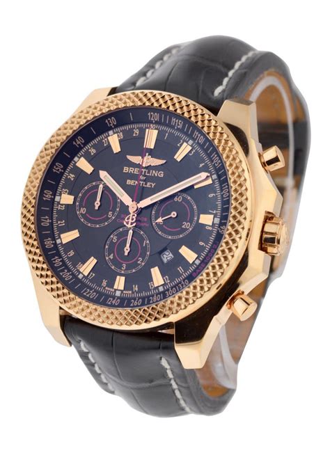 breitling bentley rose gold.